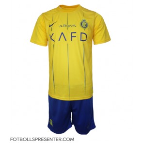 Al-Nassr Hemmatröja Barn 2023-24 Kortärmad (+ korta byxor)